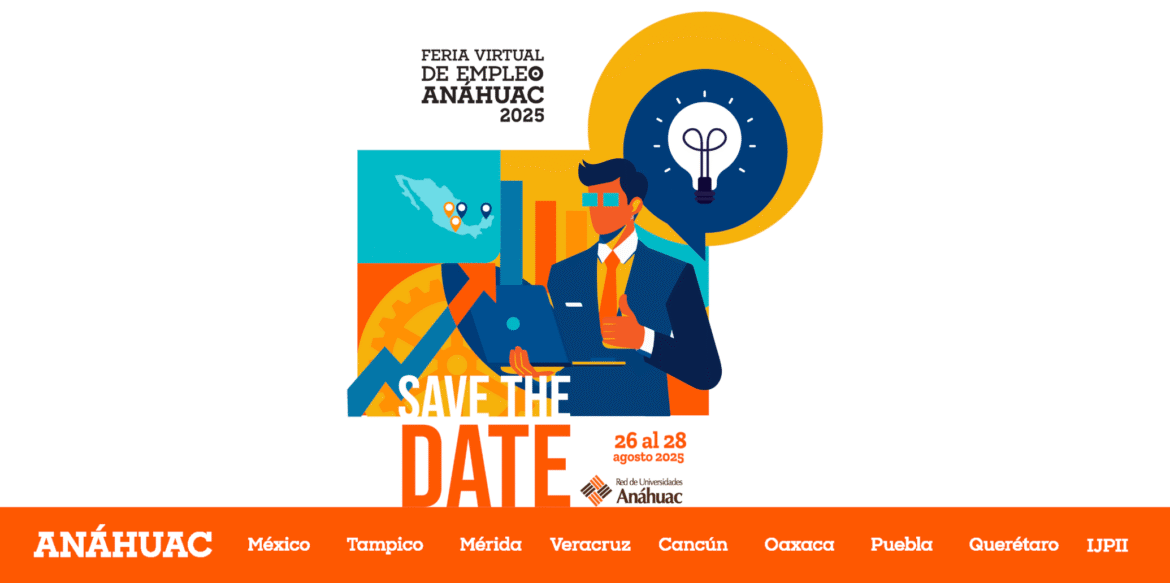 La Feria Virtual de Empleo Anáhuac Nacional conecta talento y oportunidades