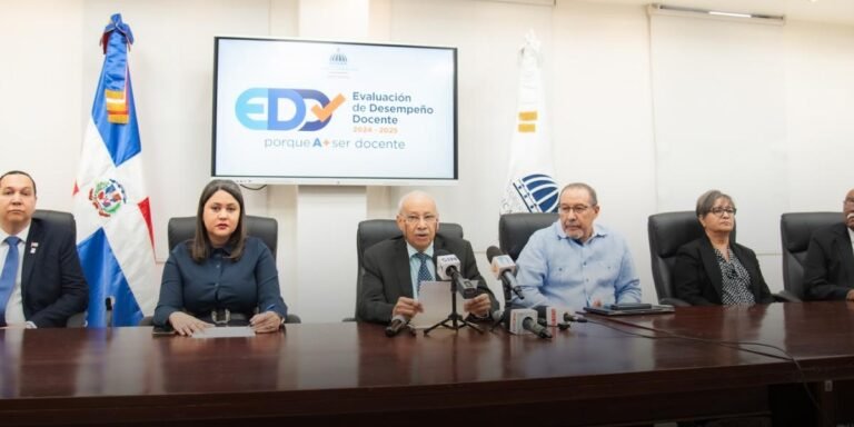 MINERD destaca avances en sexta etapa de la Evaluación de Desempeño Docente