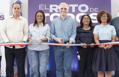 MINERD entrega nueva escuela y techado escolar en Las Terrenas para beneficiar a 1,032 estudiantes