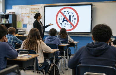 Nueva York prohíbe temporalmente el uso de IA generativa a estudiantes hasta octavo grado